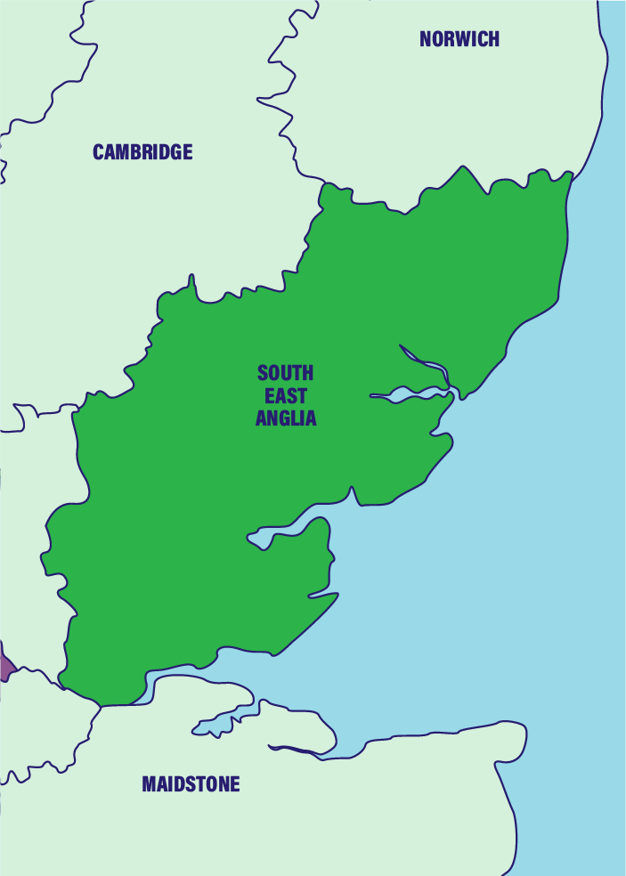 Metro Rod South East Anglia Coverage